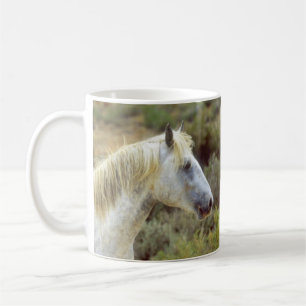 Grey Wild Horse, Rock Springs, Wyoming Coffee Mug