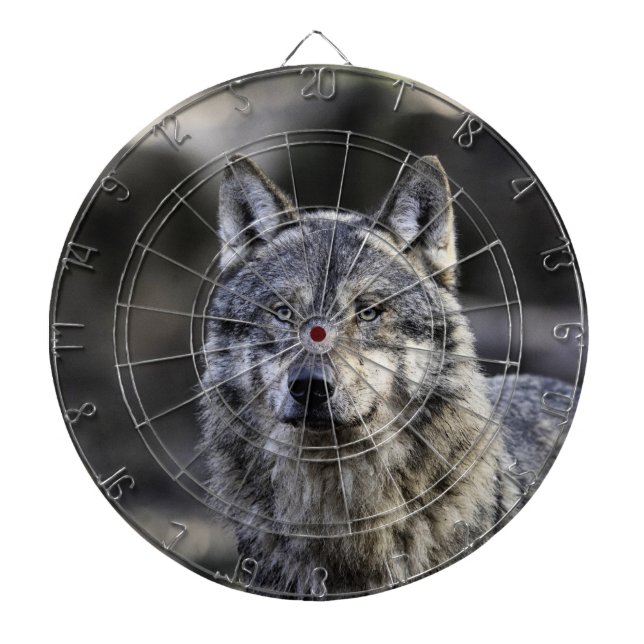 Grey Wolf Dartboard (Front)