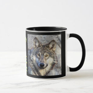Grey Wolf Dignity Mug