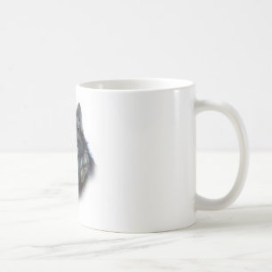 Grey Wolf Eyes Coffee Mug