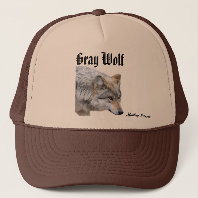 Grey Wolf hat (Front)