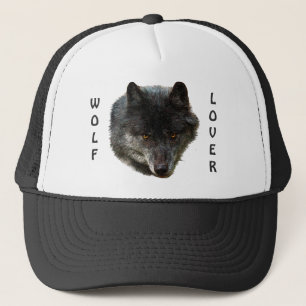 Grey Wolf Head Wildlife-lover's Hat