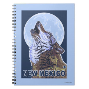 Grey Wolf HowlingNew Mexico Notebook