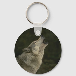 Grey Wolf Key Ring
