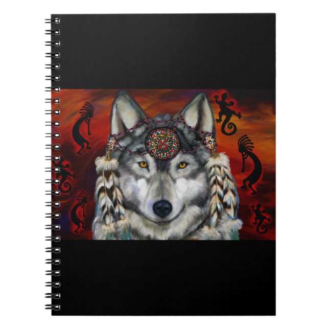 Grey Wolf Notebook (Front)