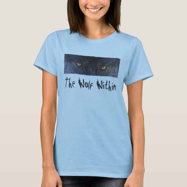 GREY WOLF (See Cherokee Legend on back) Shirt (Front)