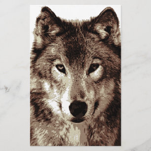 Grey Wolf Stationery