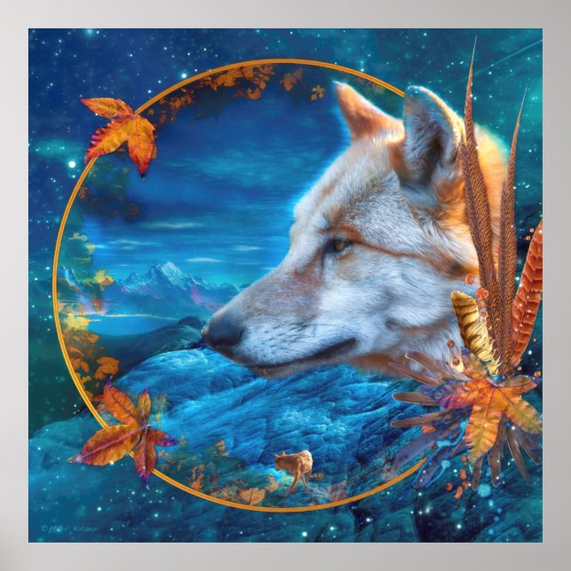 Grey Wolf THE GREAT QUEST Poster (Front)