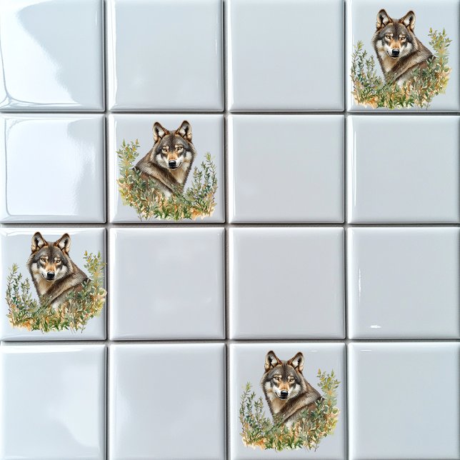 Grey Wolf  Tile (Creator Uploaded)