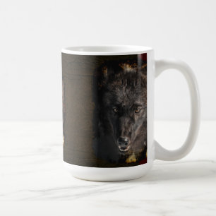 Grey Wolf Wildlife Art & Photography Mug