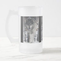 Grey Wolf & Winter Forest  Wildlife Gift Mugs