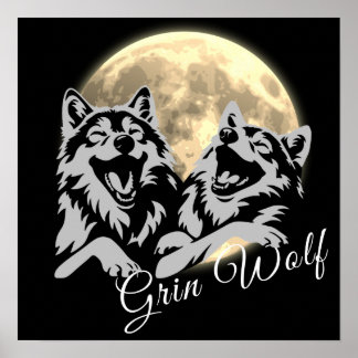 Grey Wolves "Grin Wolf" Poster