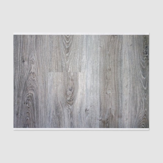 grey wood pattern tissue paper (Front)