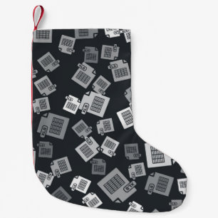 Grey XLS file document. Download xls button icon i Small Christmas Stocking