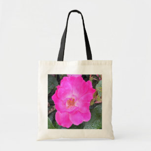greyforaday Purple Floral Tote Bag