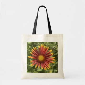 greyforaday Red Floral Tote
