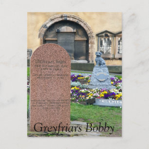Greyfriars Bobby, Edinburgh Postcard