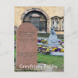Greyfriars Bobby, Edinburgh Postcard