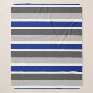 greygender sherpa blanket