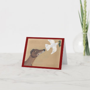 Greyhound and Dove Invitation