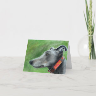 Greyhound art card (a53)