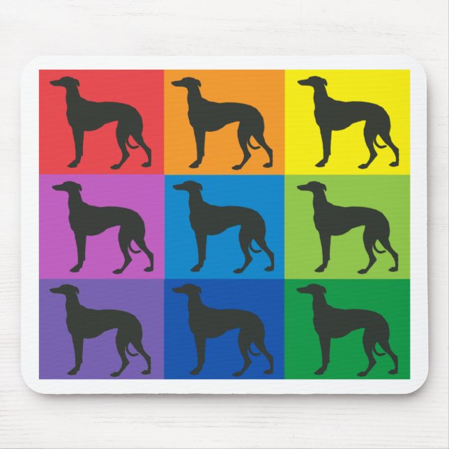 Greyhound Art Mousepad (Front)