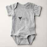 greyhound baby bodysuit<br><div class="desc">"greyhound", sister, "little sister", brother, dogs, mum, pregnant, "baby shower", baby, "first birthday"</div>