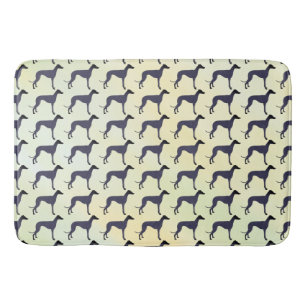 Greyhound  bath mat