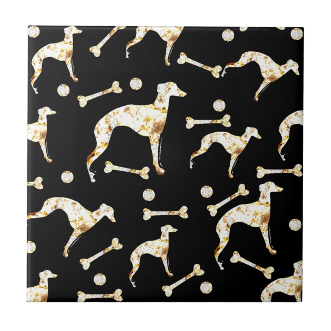 GREYHOUND BLING TILE (Front)