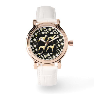 GREYHOUND BLING WATCH