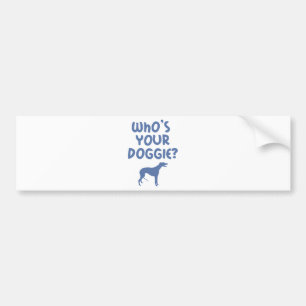 Greyhound Bumper Sticker