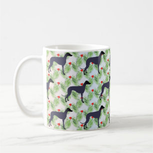 Greyhound Christmas Coffee Mug