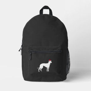 Greyhound Christmas Essential T-Shirt Printed Backpack