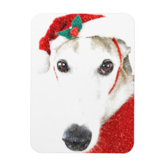 Greyhound Christmas Magnet   - For Charity
