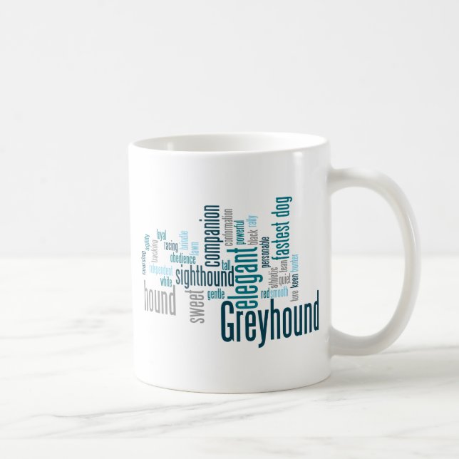 Greyhound Coffee Mug (Right)