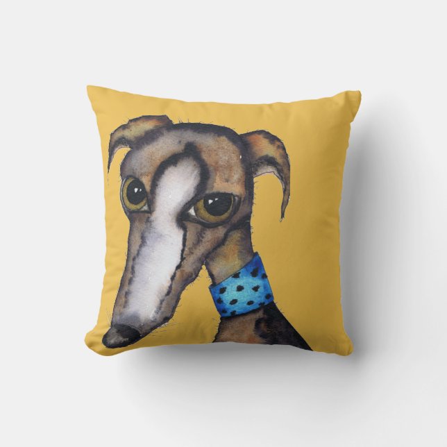 GREYHOUND CUSHION (Front)