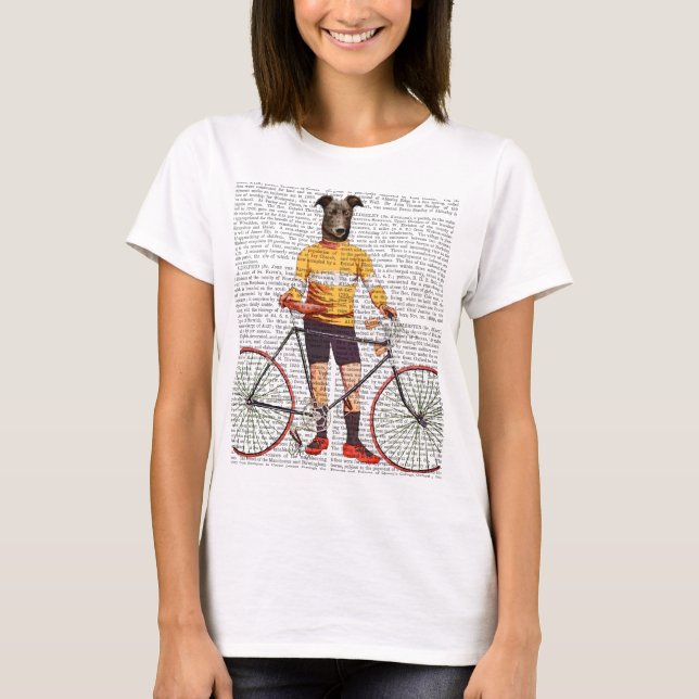 Greyhound Cyclist T-Shirt (Front)
