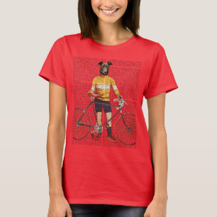 Greyhound Cyclist T-Shirt