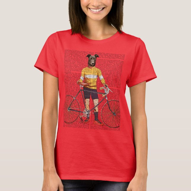 Greyhound Cyclist T-Shirt (Front)