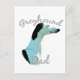 Greyhound Dad 2 Postcard