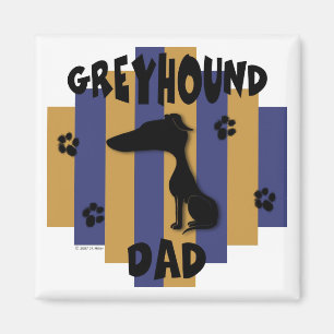 Greyhound Dad Magnet