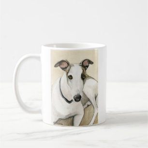 "Greyhound" Dog Art Reproduction Mug