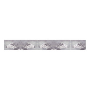 Greyhound Dog Art Ribbon Grosgrain Ribbon