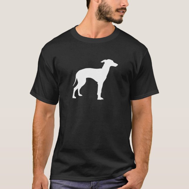Greyhound Dog  Mom Dad Pet Cute  Puppy T-Shirt (Front)