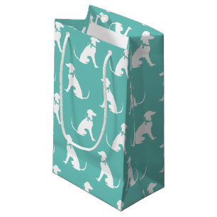 Greyhound Dog Puppy Small Gift Bag