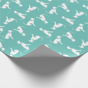 Greyhound Dog Puppy Wrapping Paper
