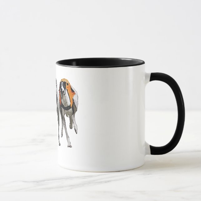 GREYHOUND DOG RACE MUG (Right)