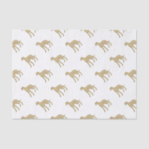 Greyhound Dog Standing Mono Line Tissue Paper