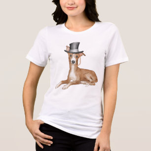 Greyhound Dog  Tri-Blend Shirt