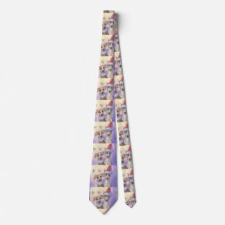 Greyhound dogs, festive tie